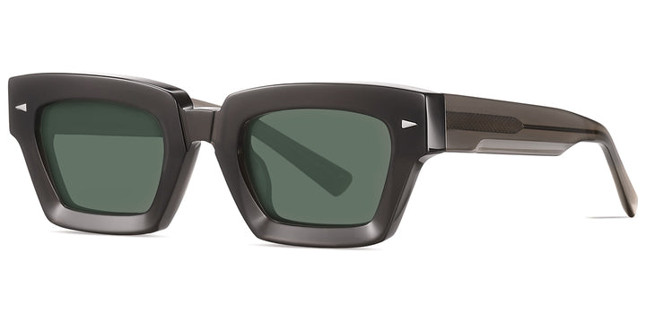 Translucent Brown + Dark Green Polarized Lenses (SG6264-2)