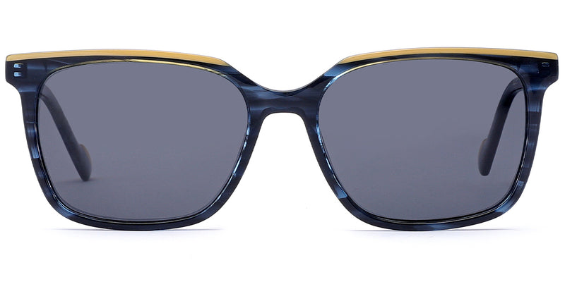 Pattern Blue + Dark Gray Polarized Lenses (SG4882-3)