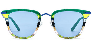 Pattern Blue + Blue Polarized Lenses (SG6076-5)