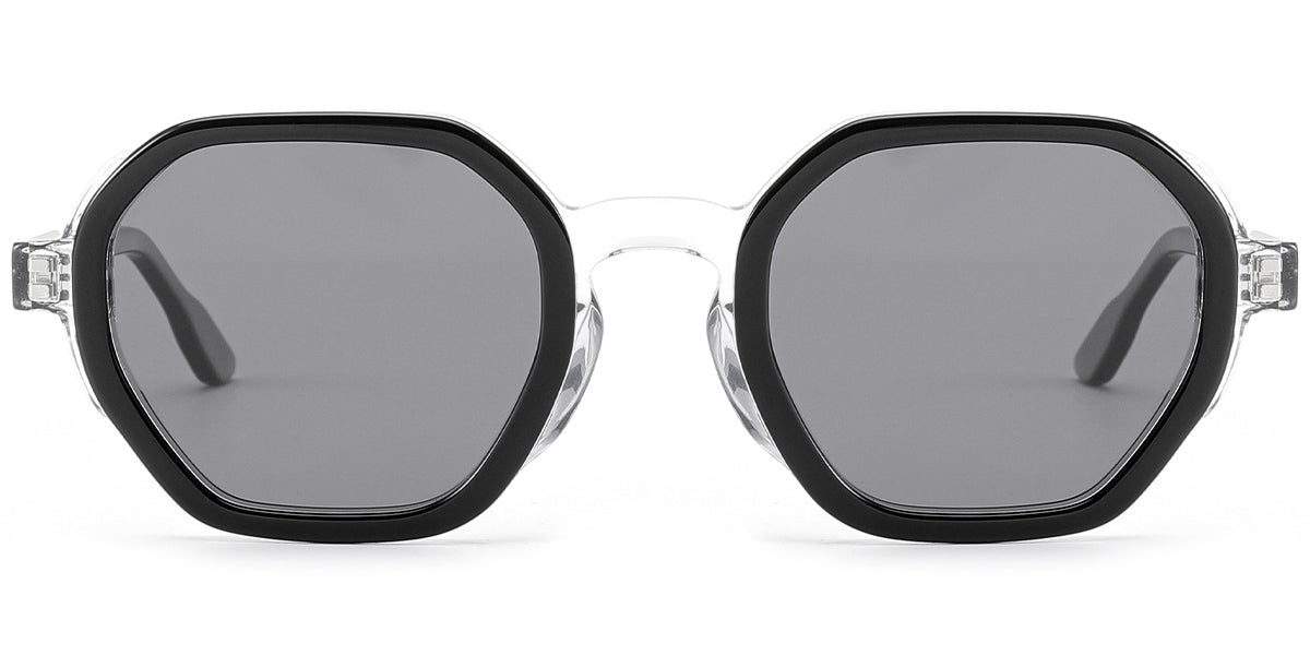 Translucent Black + Dark Gray Polarized Lenses (SG6107-1)