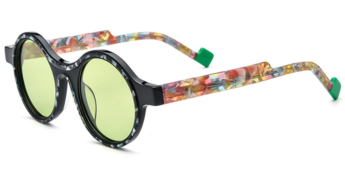 Pattern Black + Green Polarized Lenses (SG6399-6)