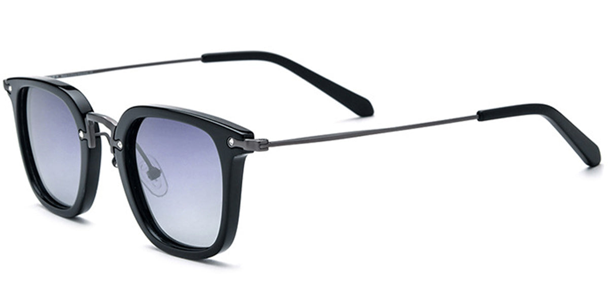 Black + Gradient Gray Polarized Lenses (SG6072-2)