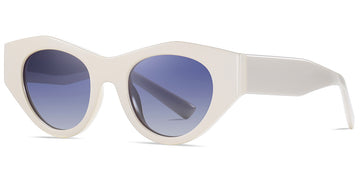 White + Gradient Gray Polarized Lenses (SG6267-3)