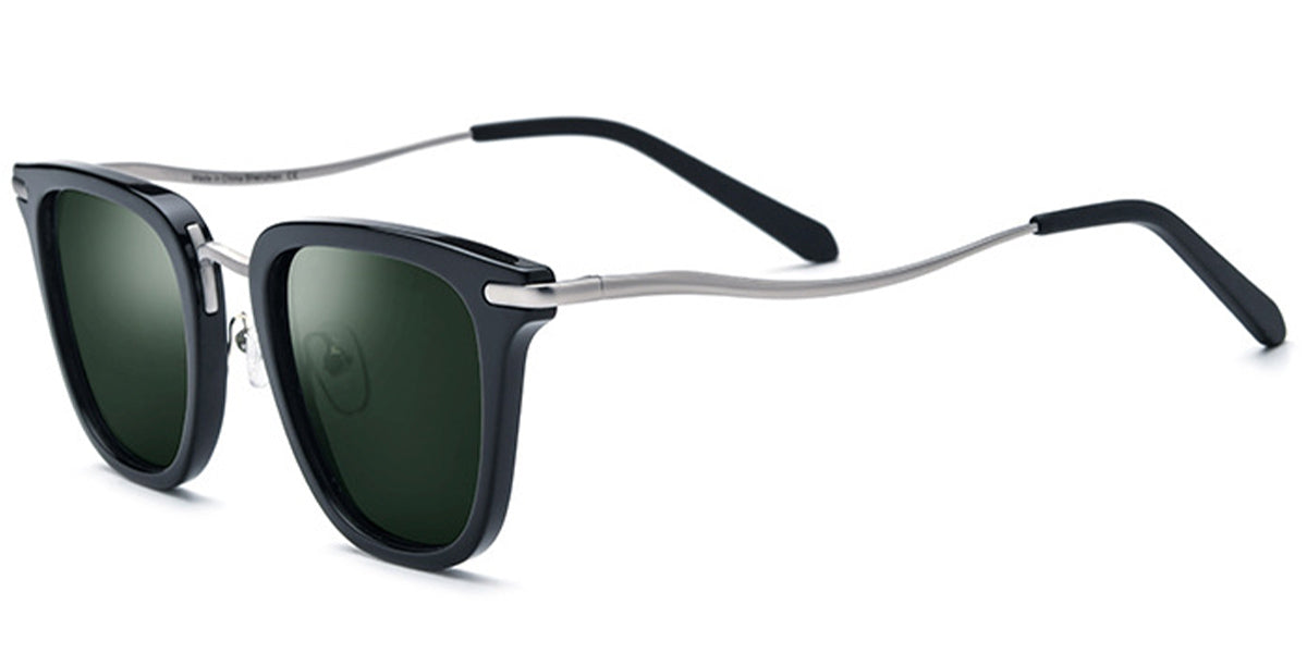 Black + Dark Green Polarized Lenses (SG6077-2)