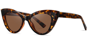 Tortoiseshell + Amber Polarized Lenses (SG6171-2)