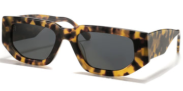 Tortoiseshell + Dark Gray Polarized Lenses (SG6131-2)