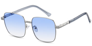 Silver + Gradient Blue Polarized Lenses (SG5000-1)