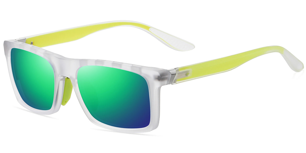 Translucent + Mirrored Green Polarized Lenses (SG5549-679)