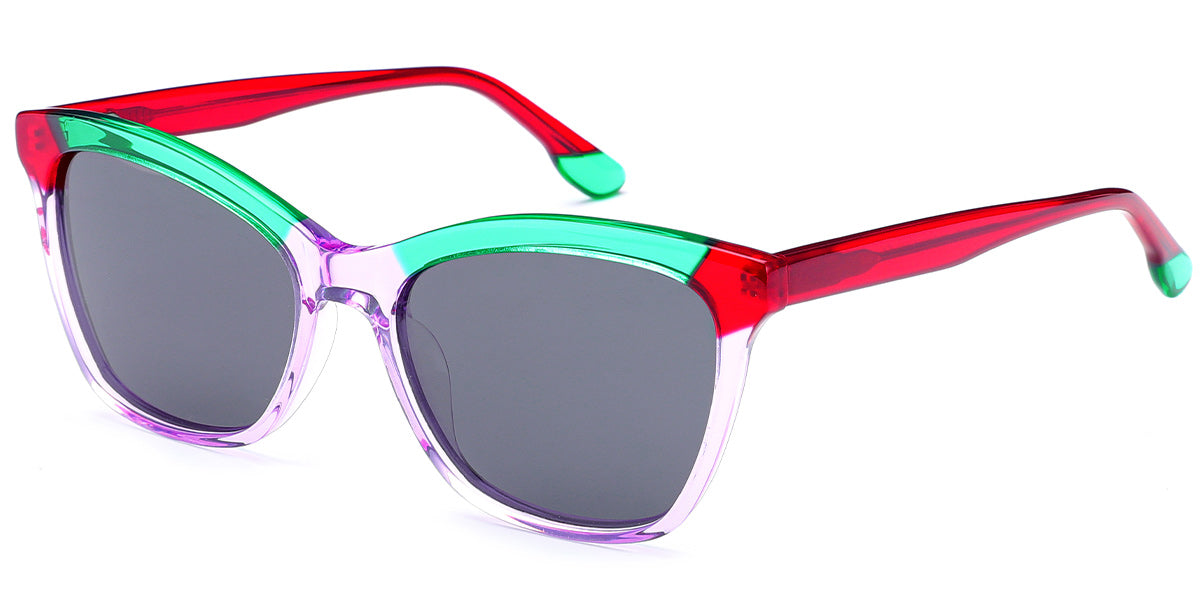 Pattern Purple + Dark Gray Polarized Lenses (SG4884-2)