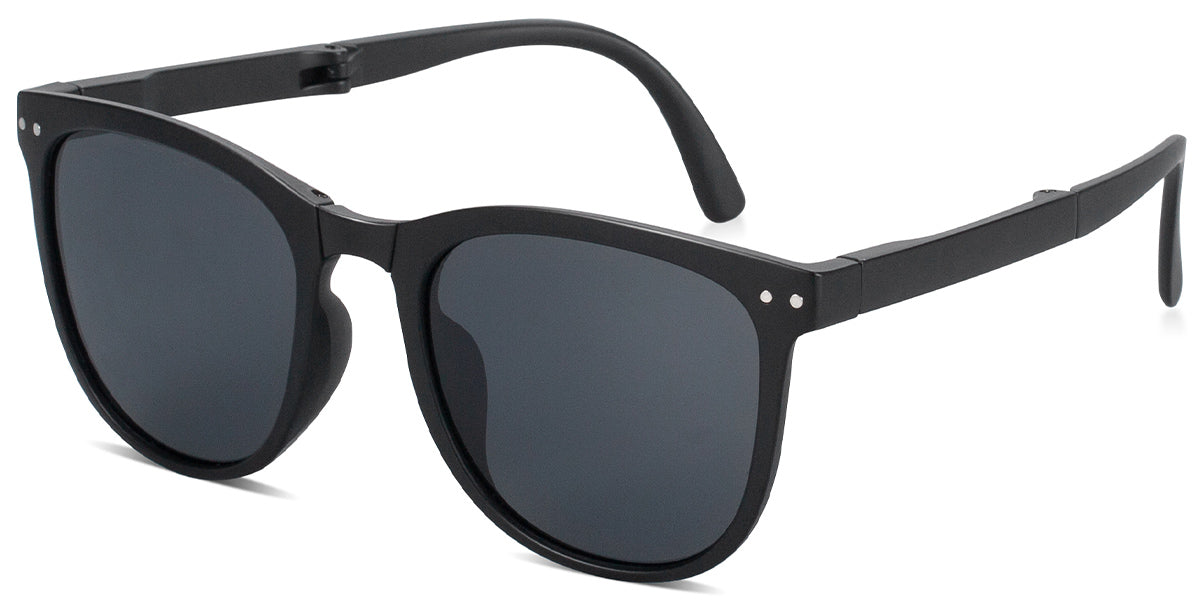Matte Black + Dark Gray Polarized Lenses (SG4674-1)