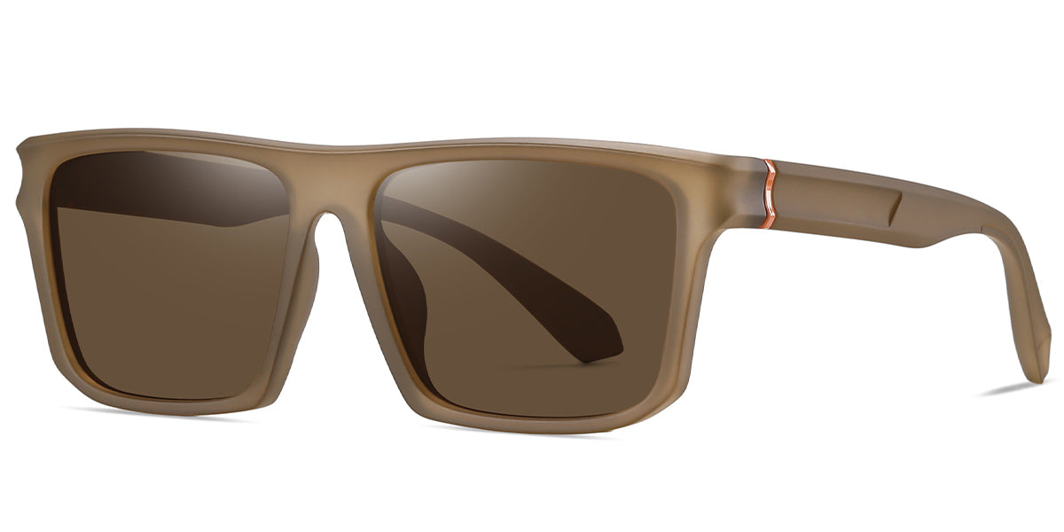 Translucent Coffee + Amber Polarized Lenses (SG5259-671)