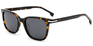 Tortoiseshell + Dark Gray Polarized Lenses (SG6119-2)