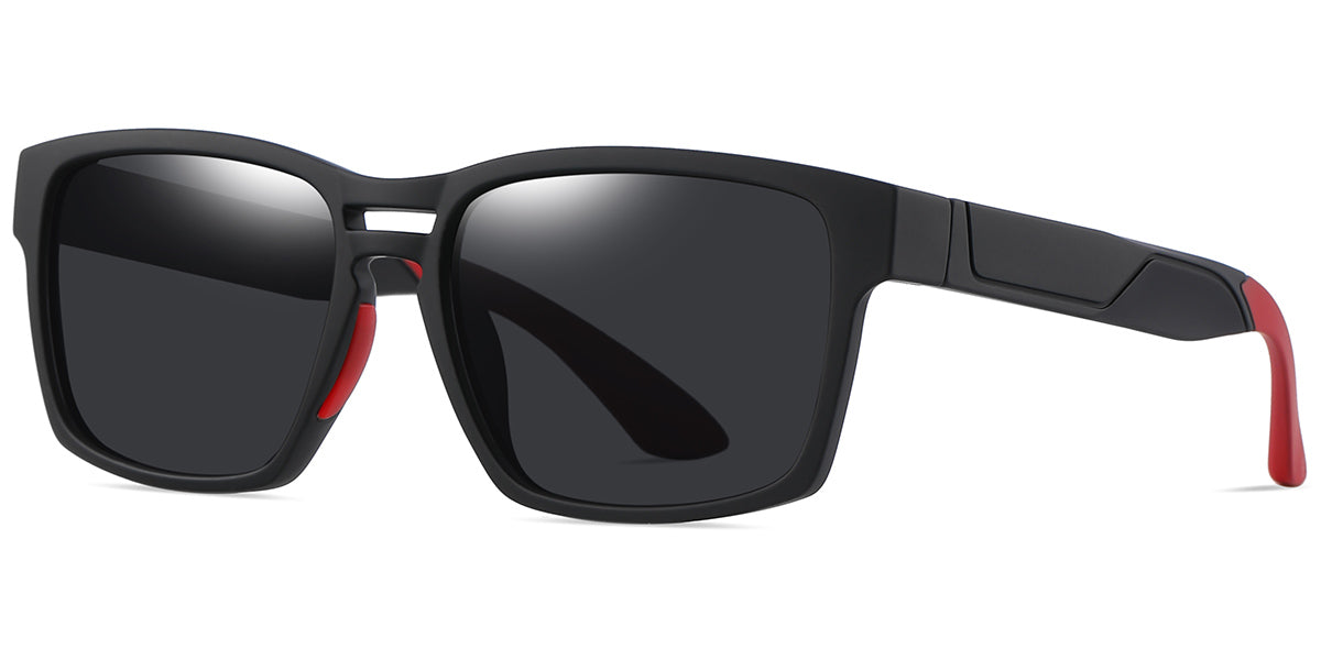 Black + Dark Gray Polarized Lenses (SG6148-1)
