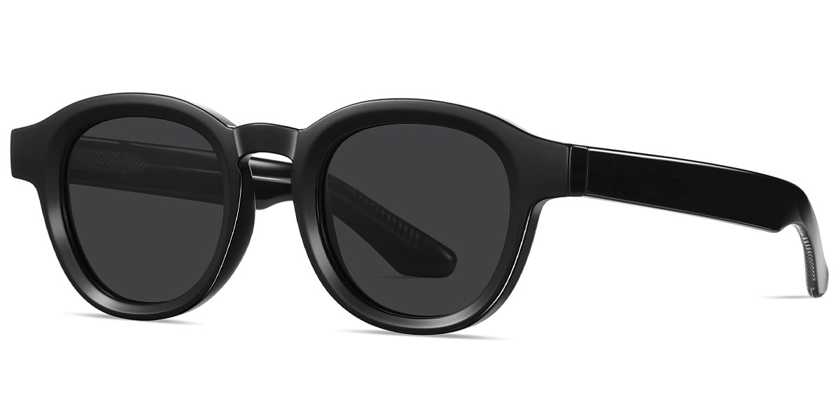 Black + Dark Gray Polarized Lenses (SG6033-1)