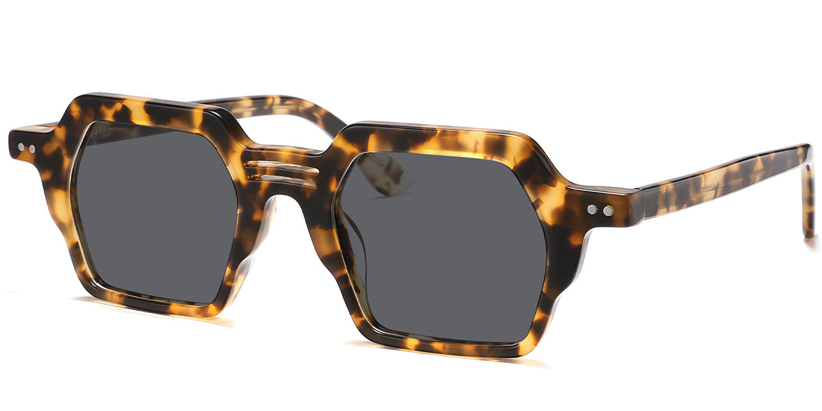 Tortoiseshell + Dark Gray Polarized Lenses (SG5600-2)