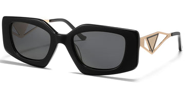 Black + Dark Gray Polarized Lenses (SG6137-1)