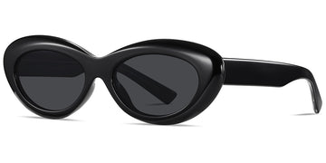 Black + Dark Gray Polarized Lenses (SG6218-1)