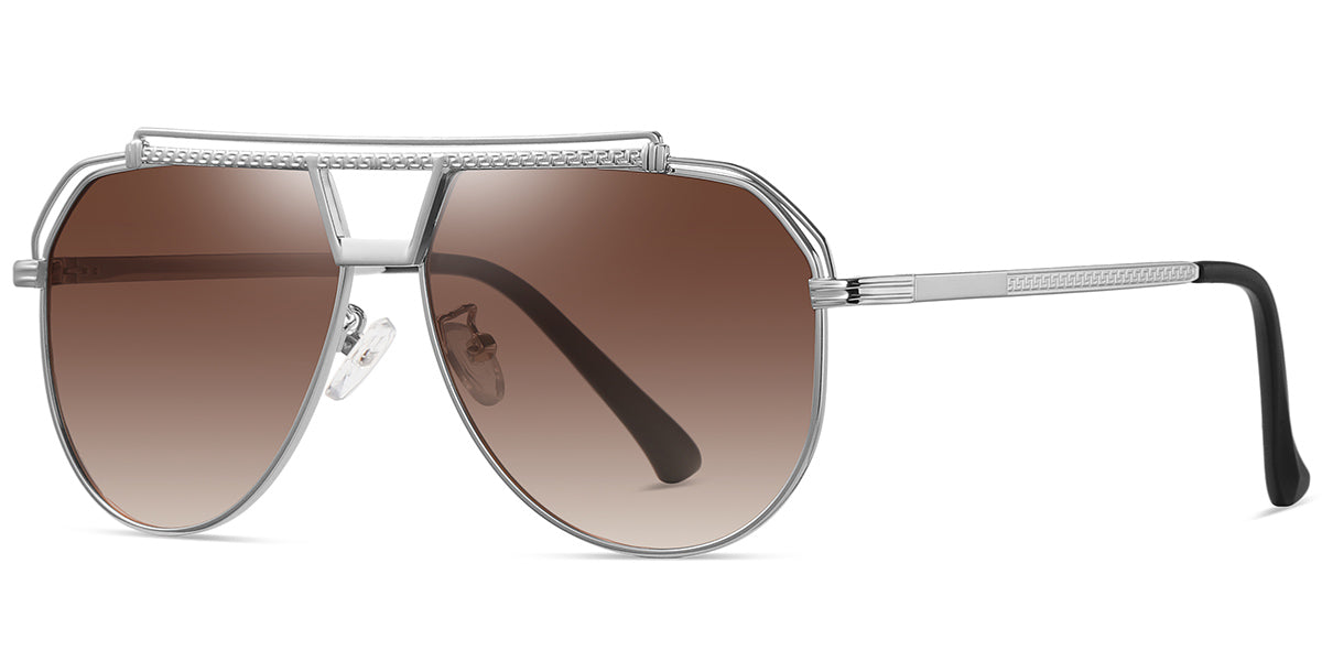 Silver + Gradient Amber Lenses (SG4349-4)