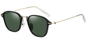 Black Gold + Dark Green Polarized Lenses (SG4937-2)