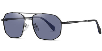 Black Gun Metal + Blue Polarized Lenses (SG4415-3)