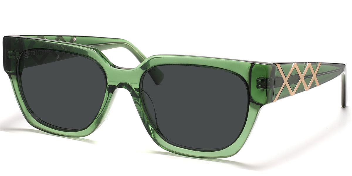 Translucent Green + Dark Gray Polarized Lenses (SG5964-2)