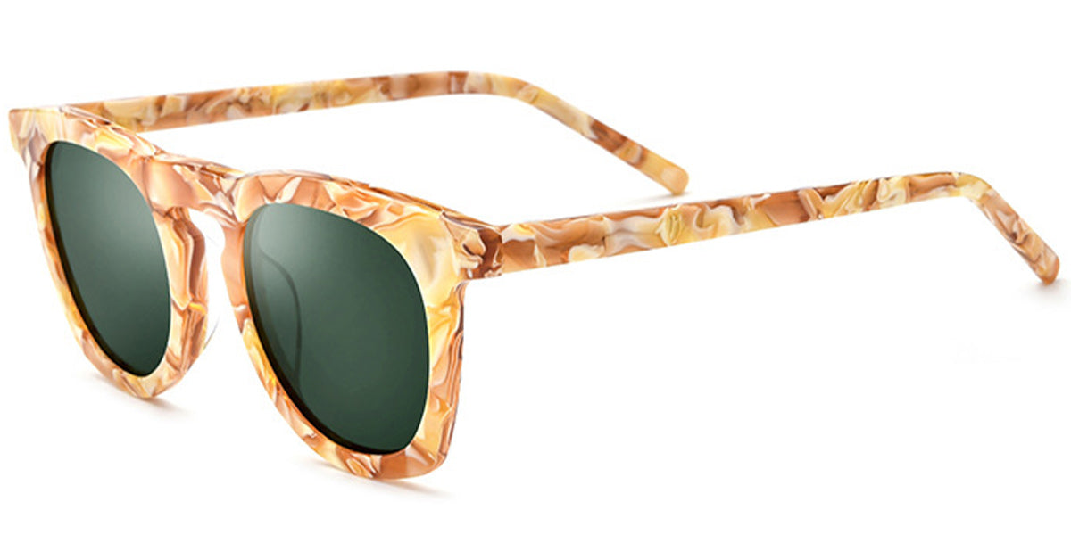 Pattern Orange + Dark Green Polarized Lenses (SG6060-3)