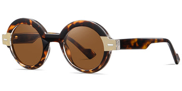 Pattern Tortoiseshell + Amber Polarized Lenses (SG6222-2)