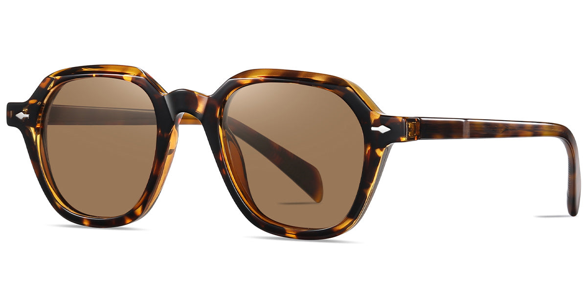 Tortoiseshell + Amber Polarized Lenses (SG6024-2)