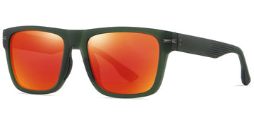 Translucent Green + Mirrored Red Polarized Lenses (SG6145-5)