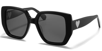 Black + Dark Gray Polarized Lenses (SG6133-1)