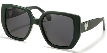 Green + Dark Gray Polarized Lenses (SG6133-3)