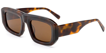 Tortoiseshell + Amber Polarized Lenses (SG6242-2)