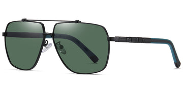 Black + Dark Green Polarized Lenses (SG4740-5)