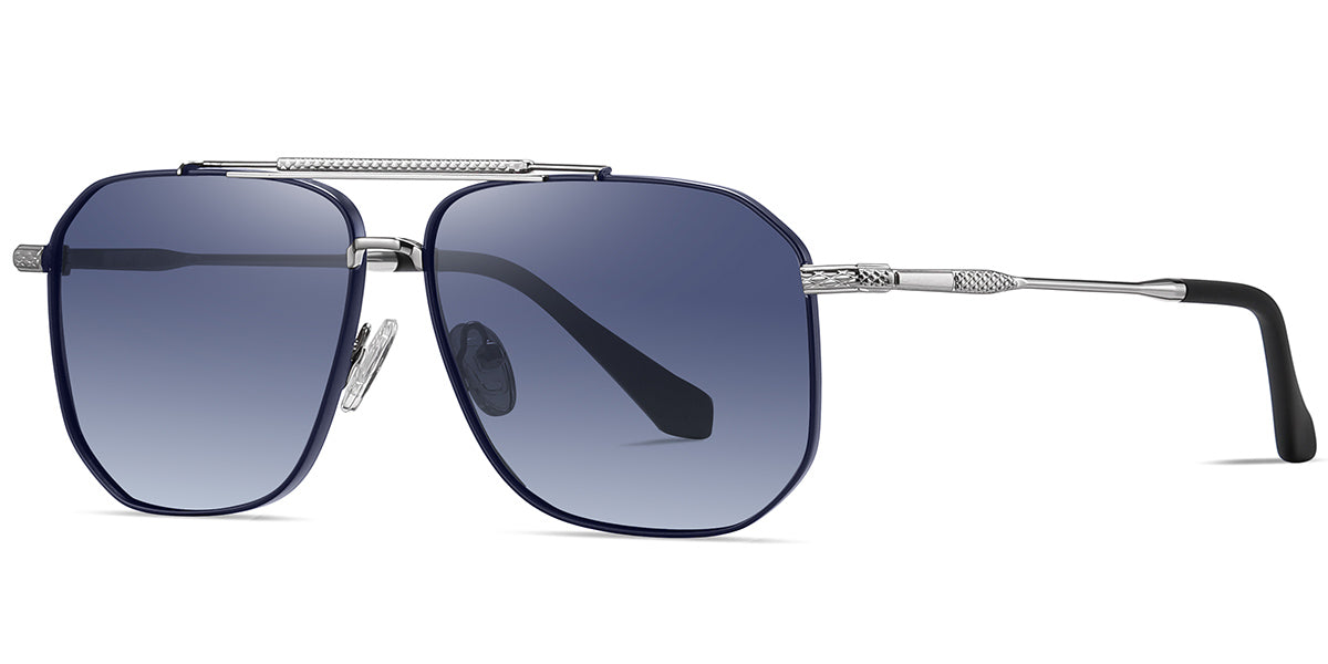 Silver + Gradient Blue Lenses (SG4351-3)