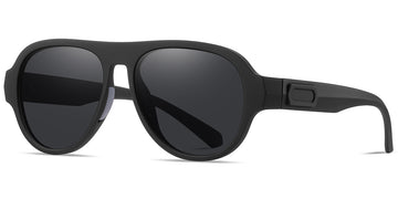 Black + Dark Gray Polarized Lenses (SG6164-1)