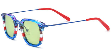 Pattern Blue + Green Polarized Lenses (SG6071-4)