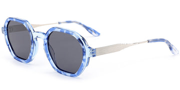 Pattern Blue + Dark Gray Polarized Lenses (SG6107-2)