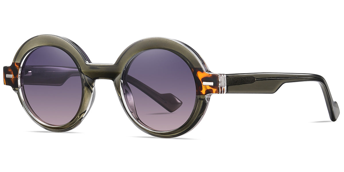 Pattern Green + Gradient Gray Polarized Lenses (SG6222-5)