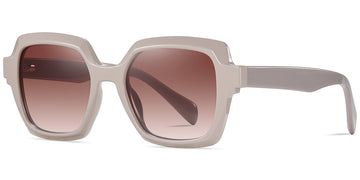 White + Gradient Amber Polarized Lenses (SG6224-3)