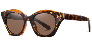 Tortoiseshell + Amber Polarized Lenses (SG6230-2)