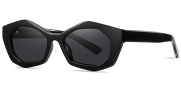 Black + Dark Gray Polarized Lenses (SG6228-1)