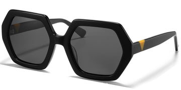 Black + Dark Gray Polarized Lenses (SG6139-1)