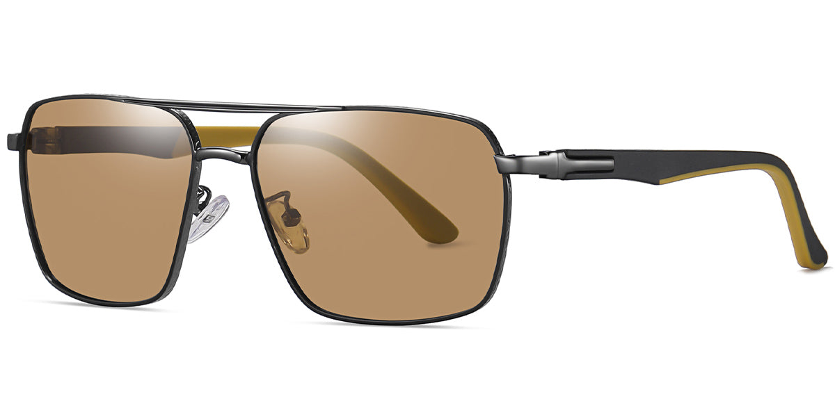 Gun Metal + Amber Polarized Lenses (SG4742-4)