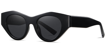 Black + Dark Gray Polarized Lenses (SG6267-1)