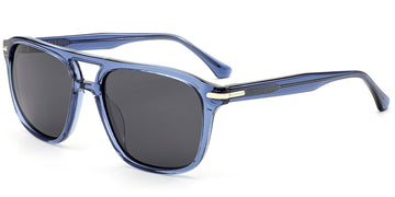 Translucent Blue + Dark Gray Polarized Lenses (SG6111-3)