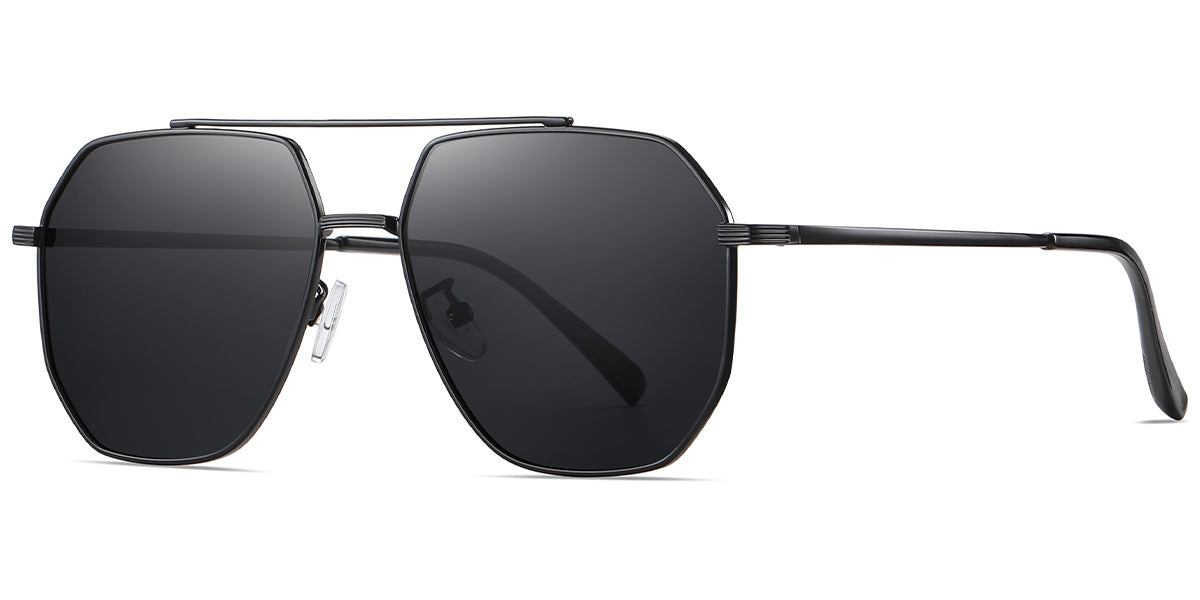 Black + Dark Gray Polarized Lenses (SG4744-1)