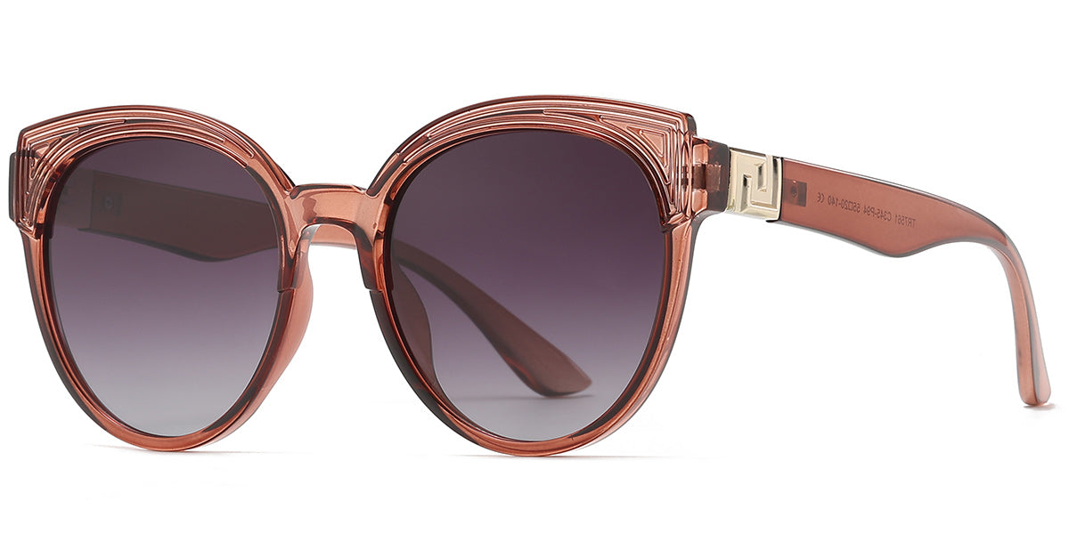 Translucent Brown + Gradient Gray Polarized Lenses (SG5404-345)