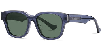 Translucent Blue + Dark Green Polarized Lenses (SG6257-3)