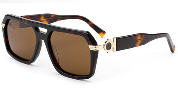 Tortoiseshell + Gradient Amber Lenses (SG6106-2)