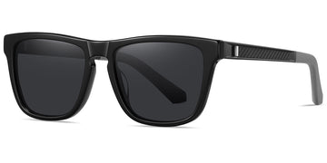 Bright Black + Dark Gray Polarized Lenses (SG6143-1)